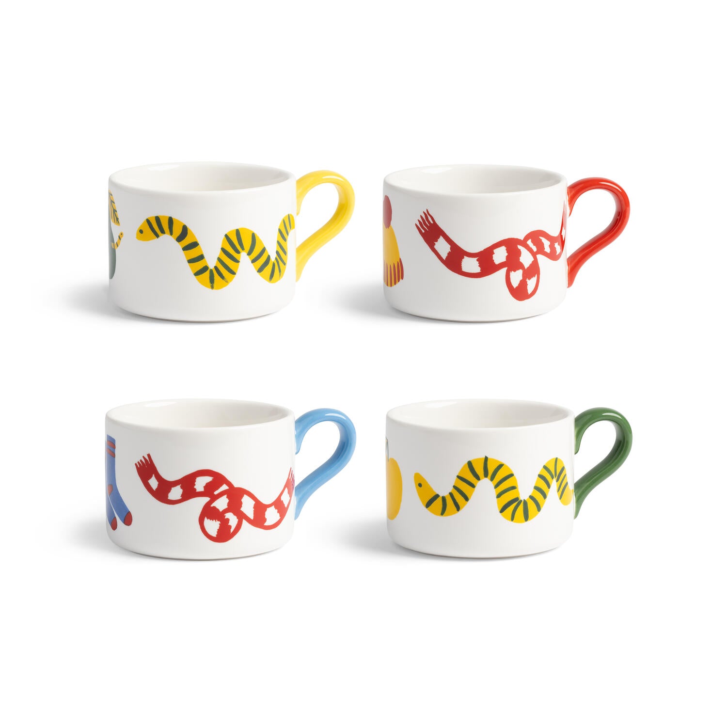 Mug haines - Sæt med 4